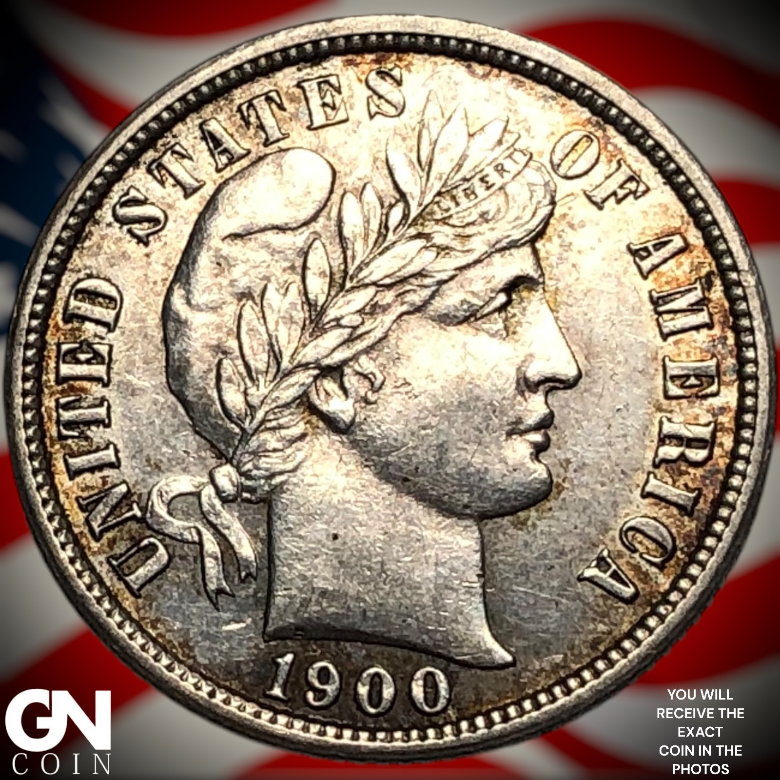 1900 S Barber Dime Z2851
