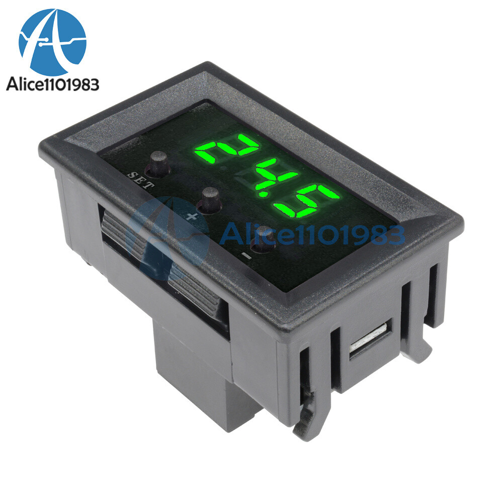 W1209 DC 12V Digital Thermostat Temperature Controller Sensor -50~110°C w/ Case