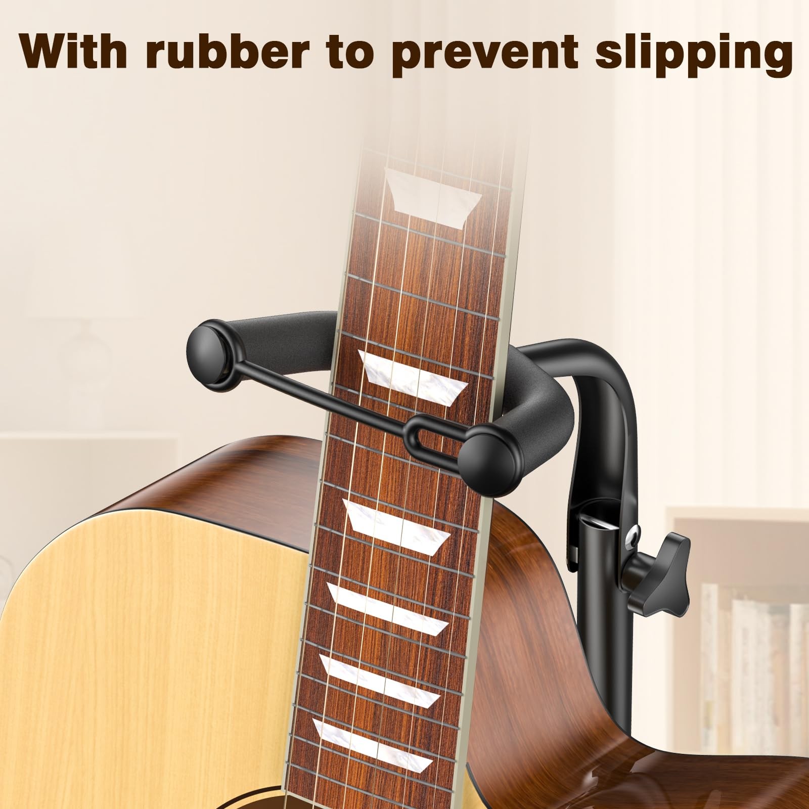 Guitar Stand 2 Pack Height Adjustable Foldable | 20LB Load Capacity for