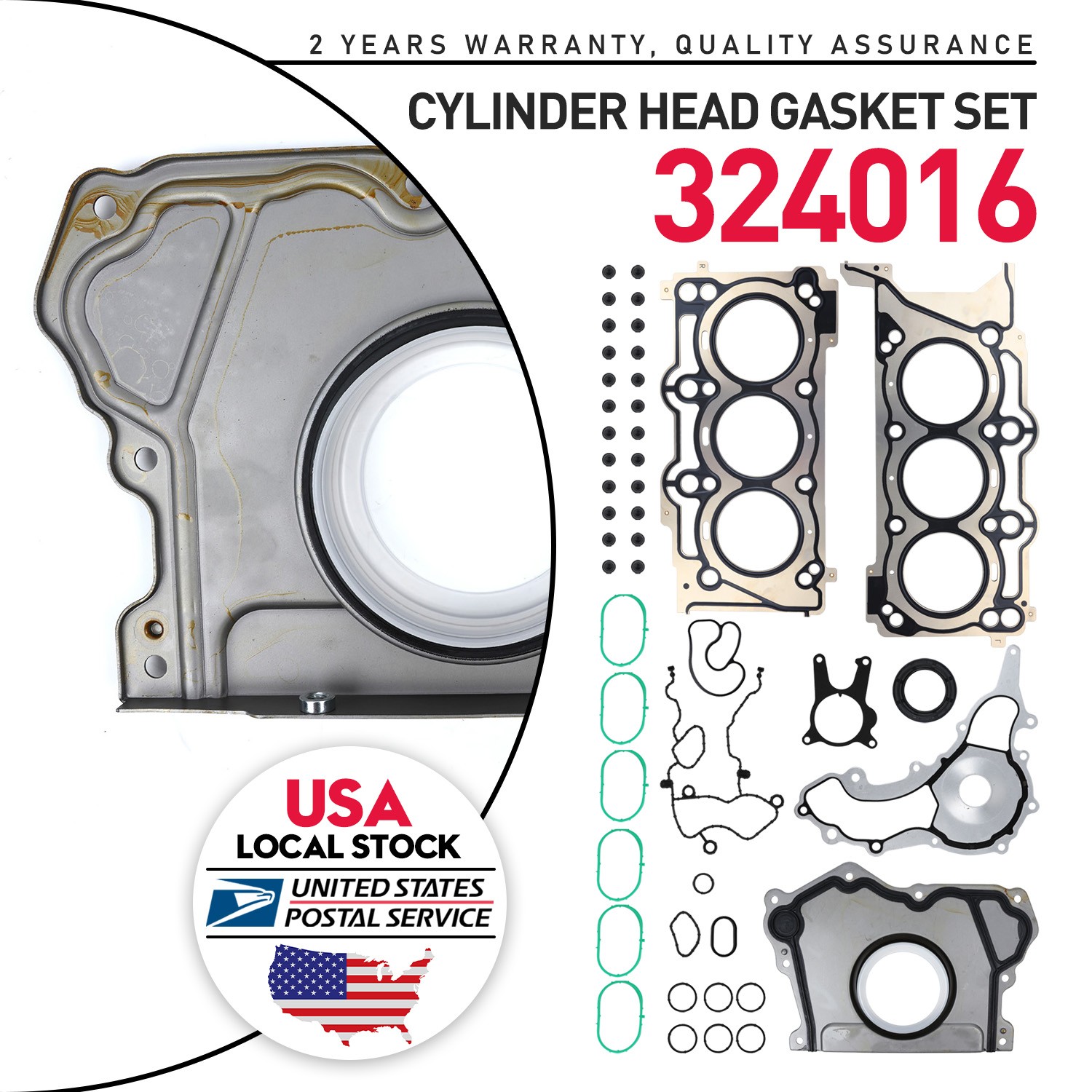 Cylinder Head Gasket Kit Fit For 3.0 Maserati GHIBLI LEVANTE QUATTROPORTE 324016