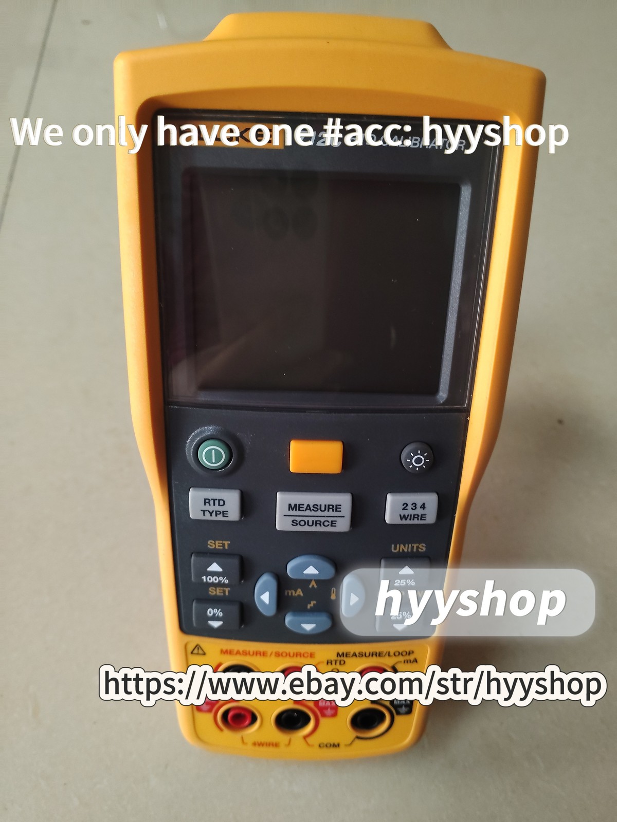 1pcs  Fluke 712C Thermal Resistance Calibrator/working.../hyy
