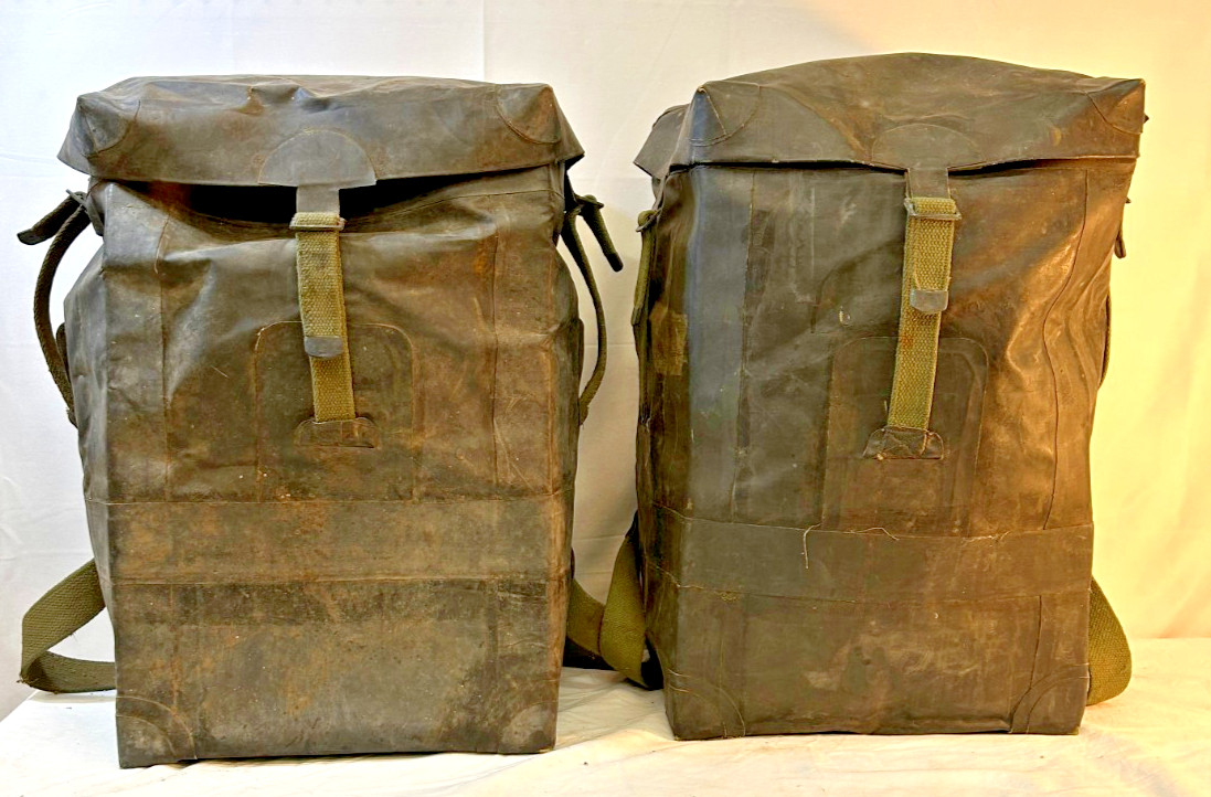 2 US Army Waterproof Bag ww2 Medical Supply Bag