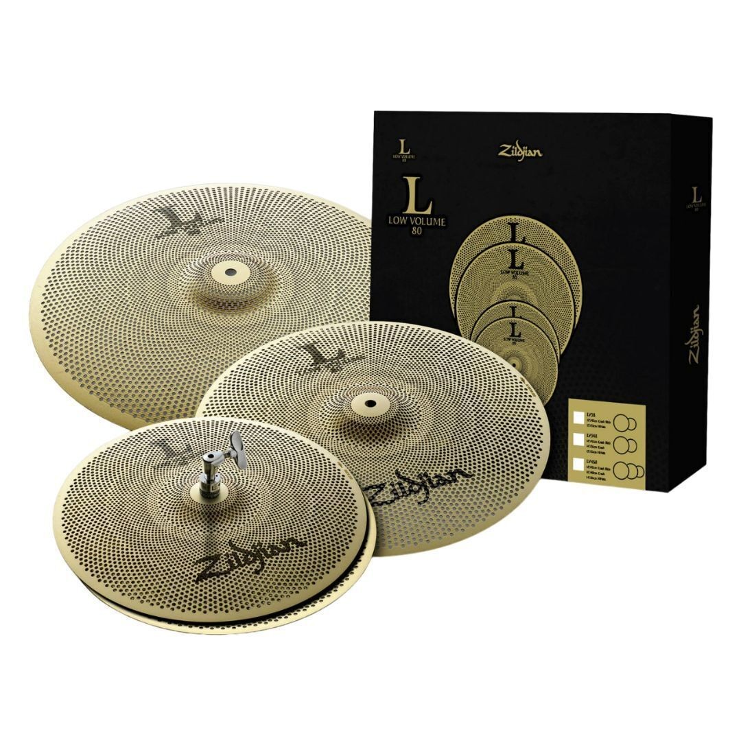 Zildjian Low Volume L80 141618 Cymbal Pack for Live Performance PRO