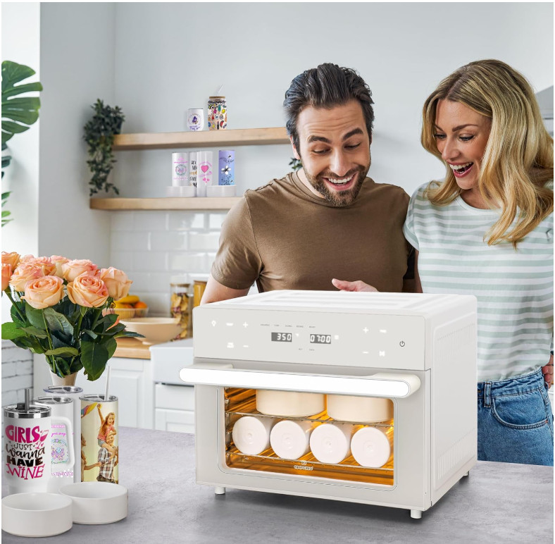OMPERIO Sublimation Oven Machine for Tumblers, 32Qt 110V 1800W Sublimation Oven