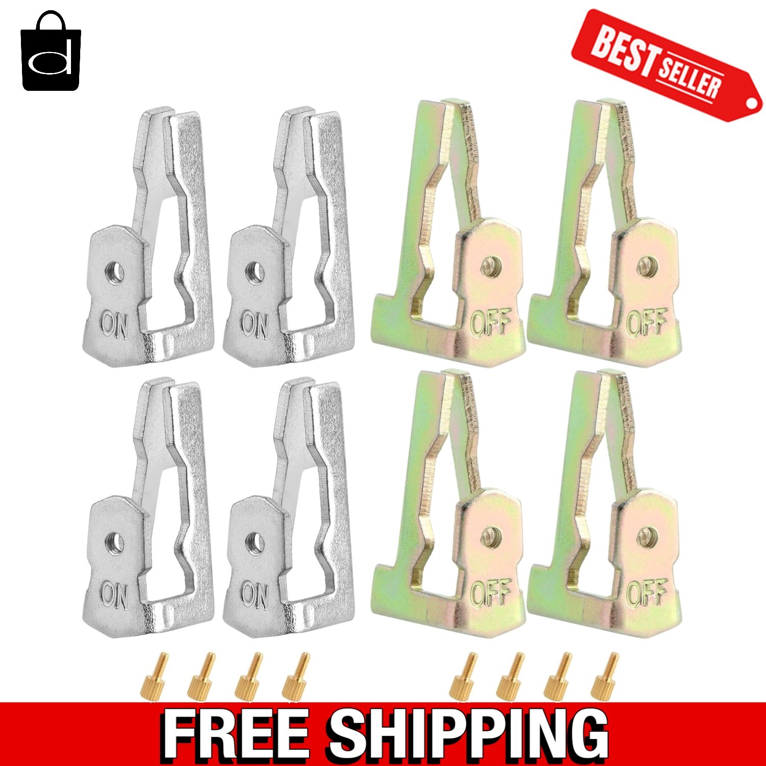 8PCS Time Switch Replacement Trippers Kit Compatible with Intermatic 156T1978...