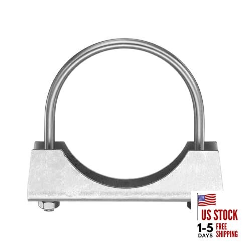 U Bolt Muffler Exhaust Clamp/3.5" 304 Stainless Steel U-Bolt Clamps 89mm