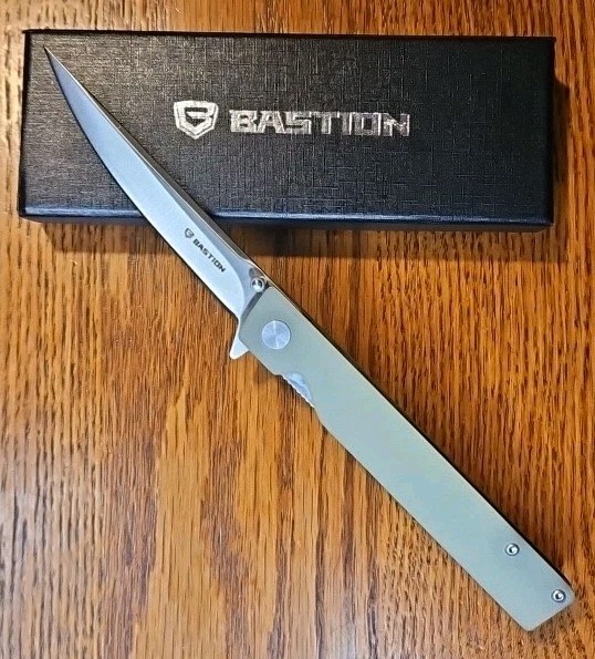 Bastion Gear Kram Men’s Folding Pocket Knife EDC NEW W/Box Made In USA