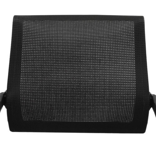 2x Mesh Net Back Support Ergonomic Meeting and Reception Chair Without Casters