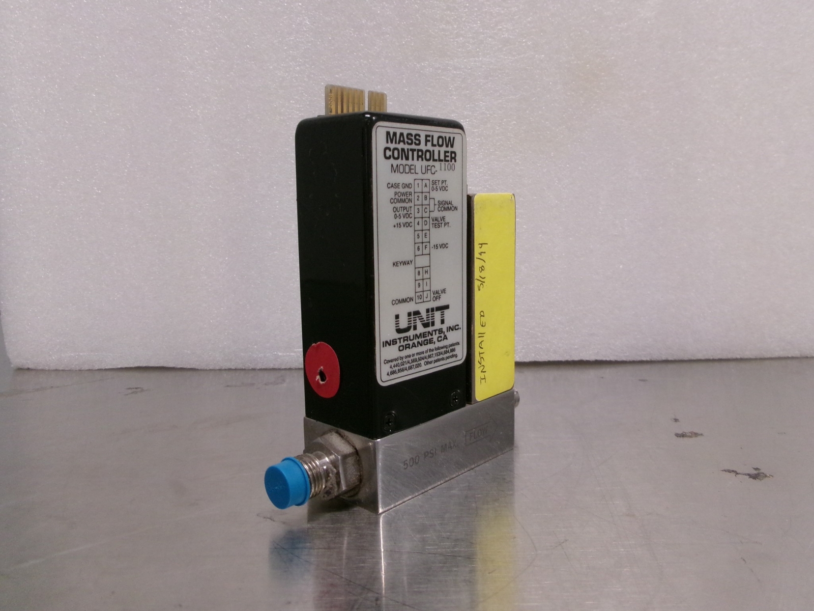 Unit, UFC-1100, Range 5000 sccm, Gas N2, Used
