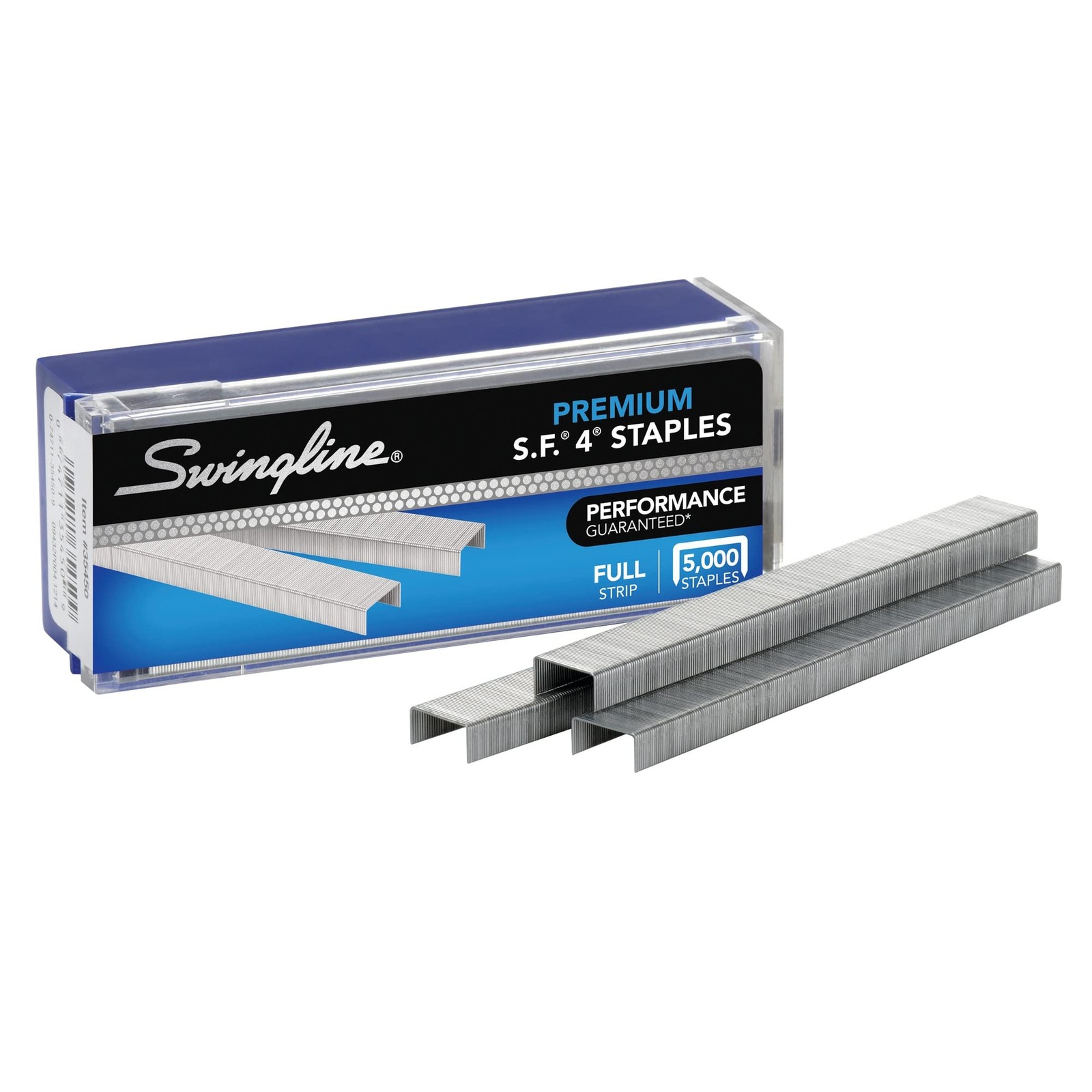 Swingline Staples, S.F. 4, Premium Staples for Desktop 1 Box, Silver
