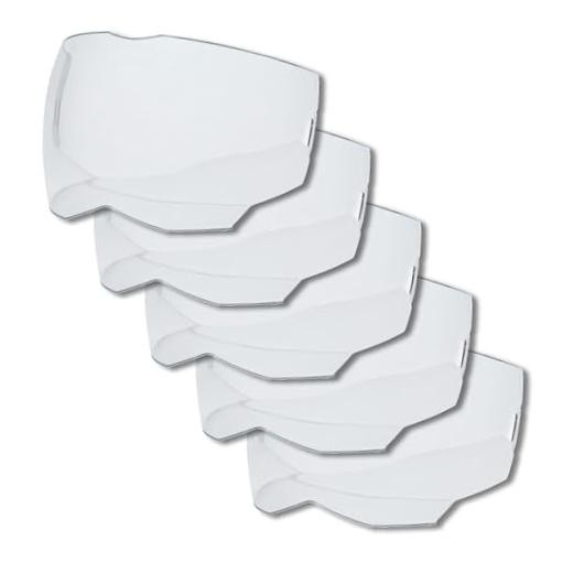 KWHOSHIELD Welding Helmet Outer Shield, 5-Pack, Clear Outer Shield Replacement
