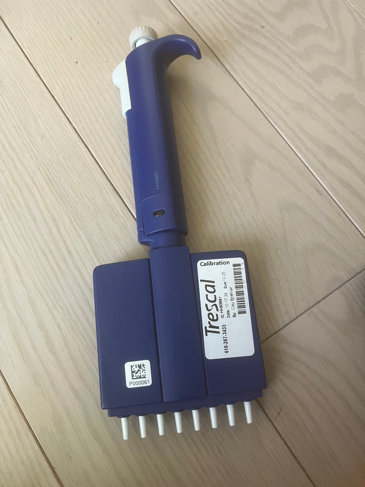 Finnpipette II   Pipettor pipet multichannel  1-10 ul 8 channel Fisherbrand