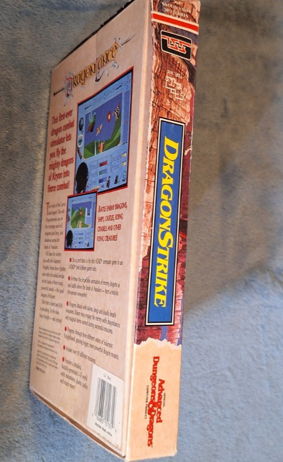 RARE Dungeons & Dragons Dragonstrike Dragonlance Amiga NTSC DEMO Version