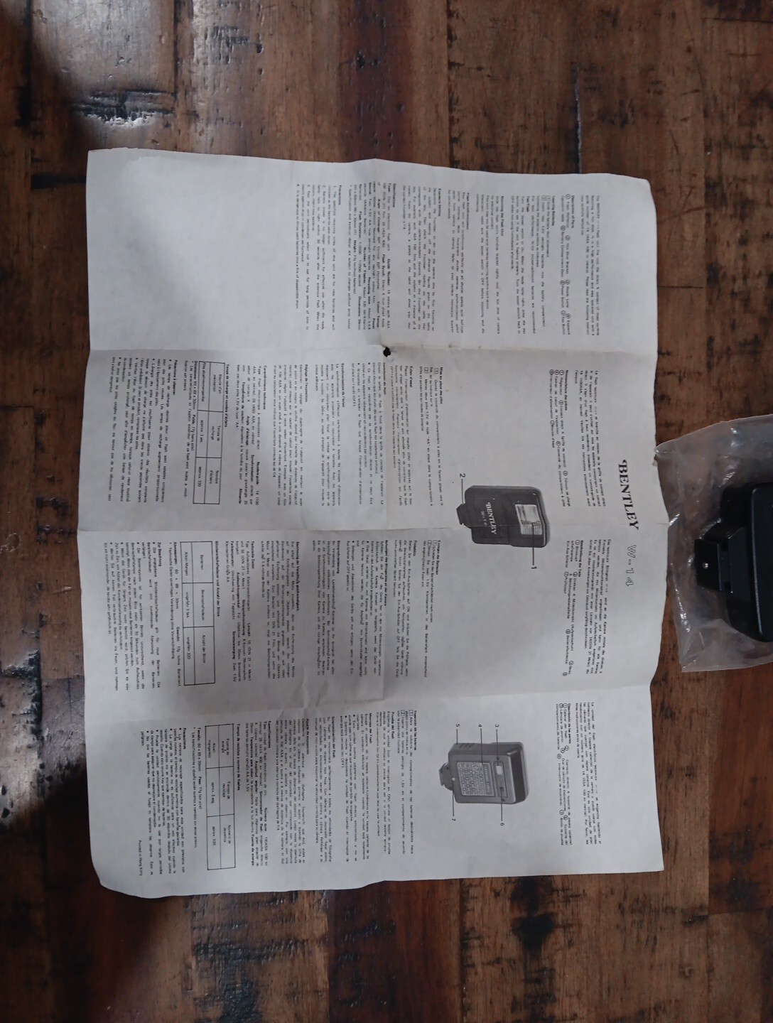 Bentley Optical Systems W 14 Electronic Flash Unit