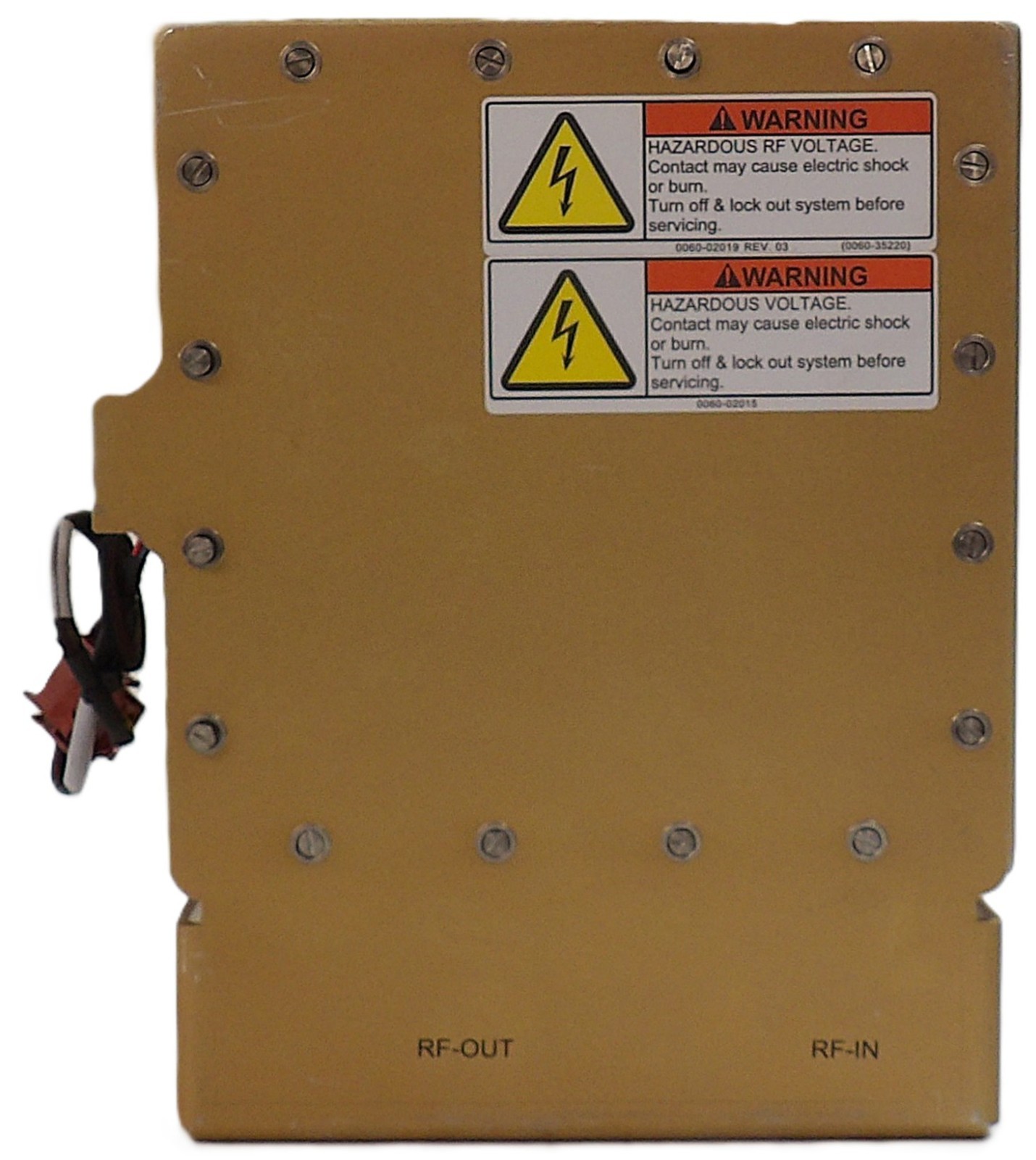 AMAT Applied Materials 0010-89962 RF Filter Box Working Surplus
