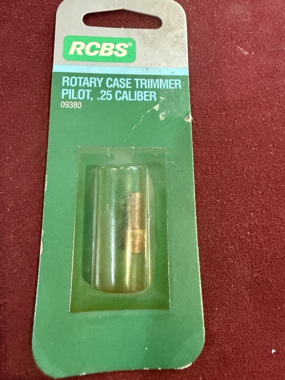RCBS Rotary Case Trimmer Pilot .25 Cal, #09381 New in Package