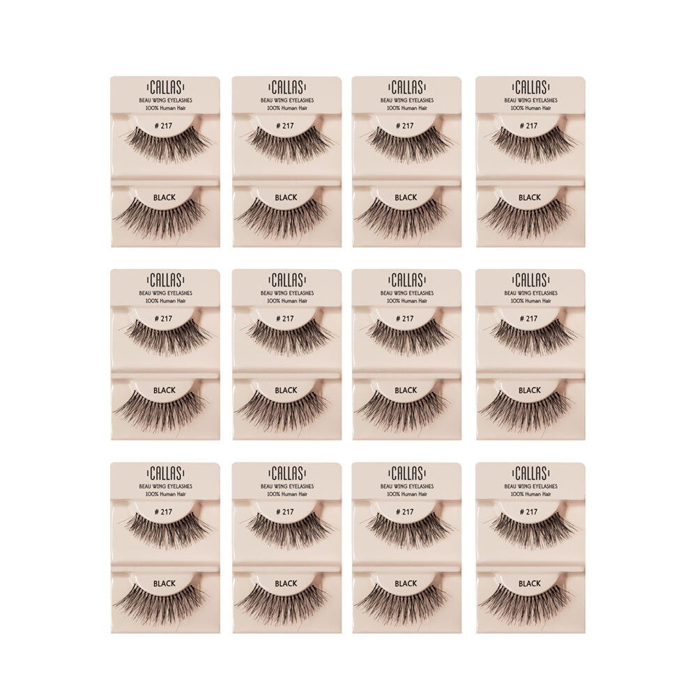 Callas Beau Wing Eyelashes #217 1pair x 12sets