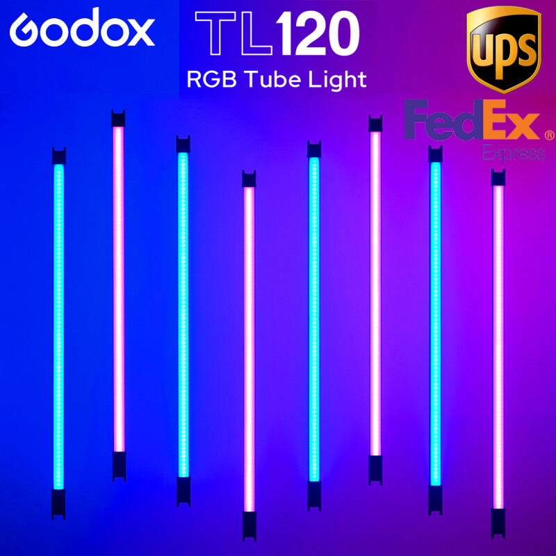 US Godox TL120 TL180 RGB Video Tube Light Handheld Photography Light Stick 180cm