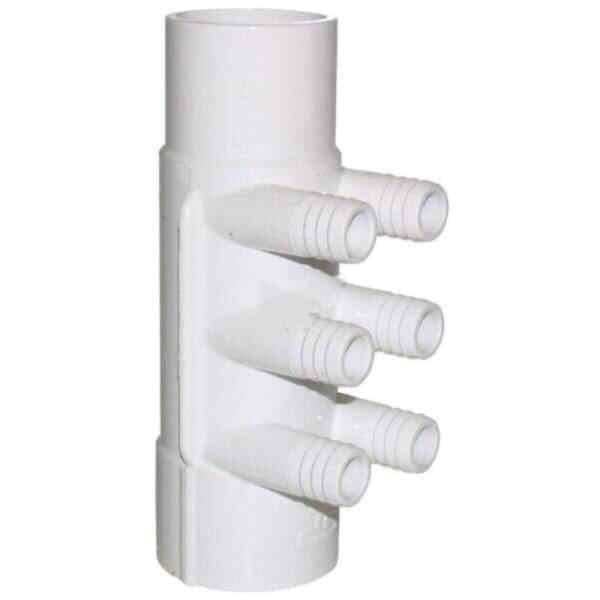 Hot Tub Compatible With Dynasty Spas Manifold 2" S X Sg 6- 3/4" Barb DYN10486