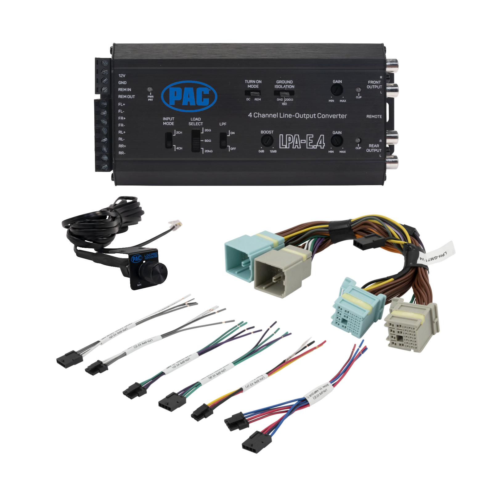 PAC Amplifier Integration Solution for 2019-24 Non-Amplified GM LPHGM71+LPA-E.4