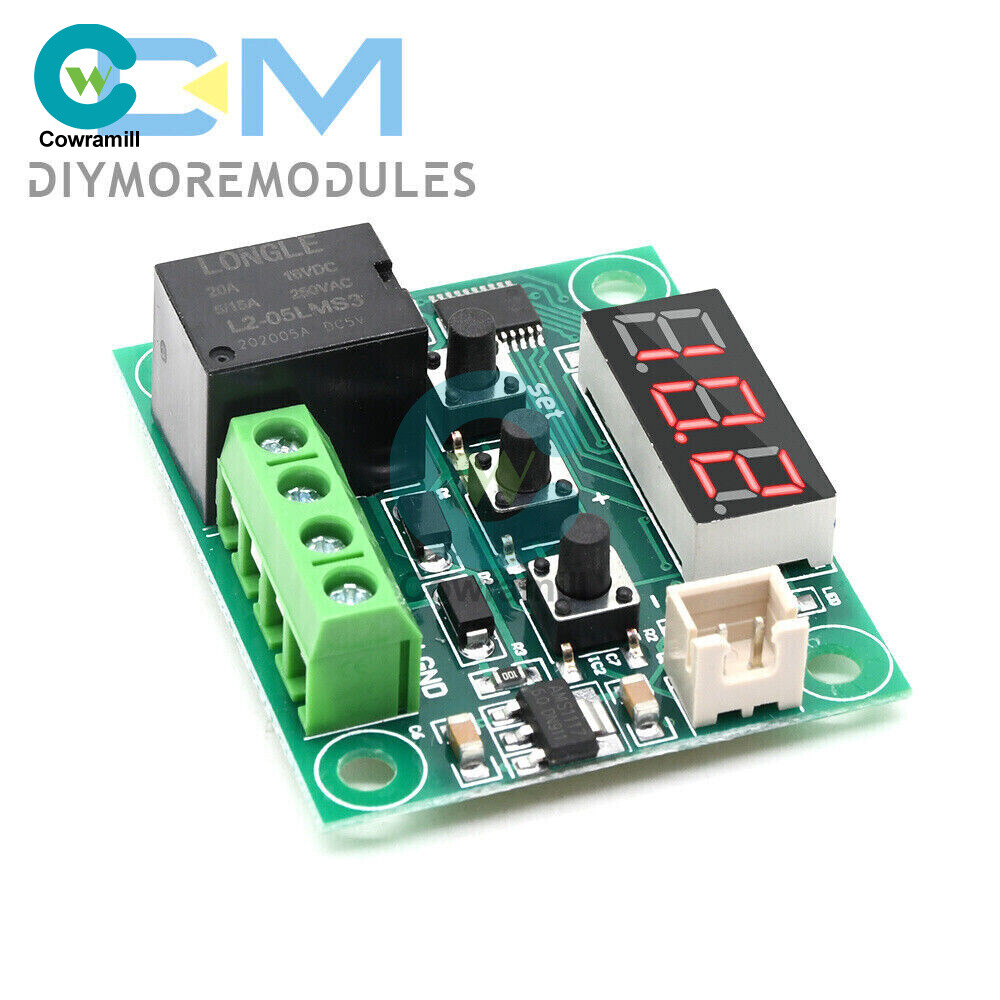 W1209 DC 5V Thermostat Temperature Red LED Switch Thermometer Controller Probe