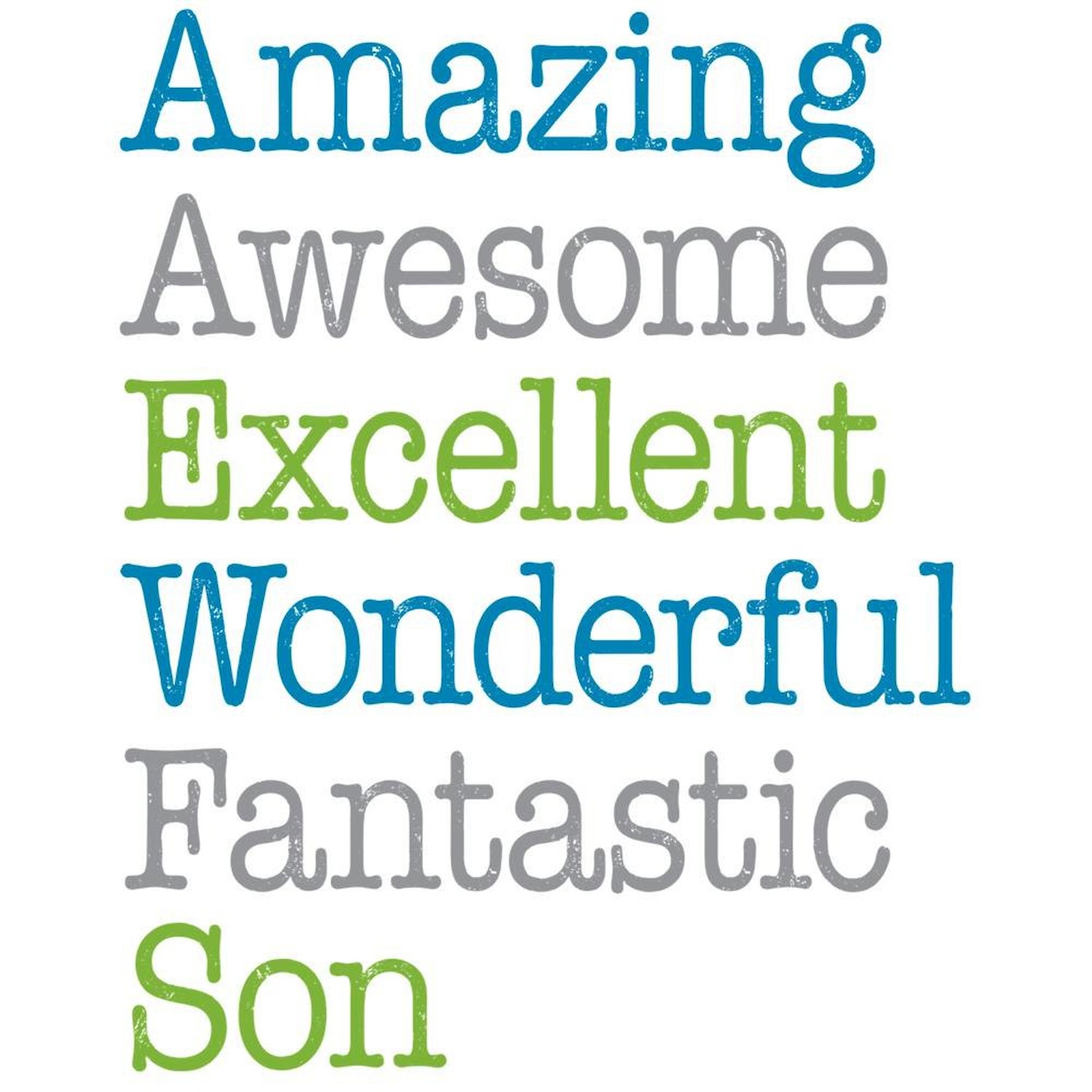 CafePress Son Amazing Fantastic 10" Wall Clock (1313899401)