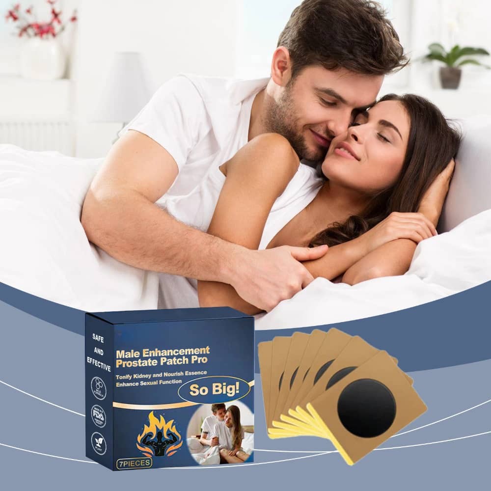 Men's Body Care Patches Relief Prostate Discomfort Health Wellness Maintenance