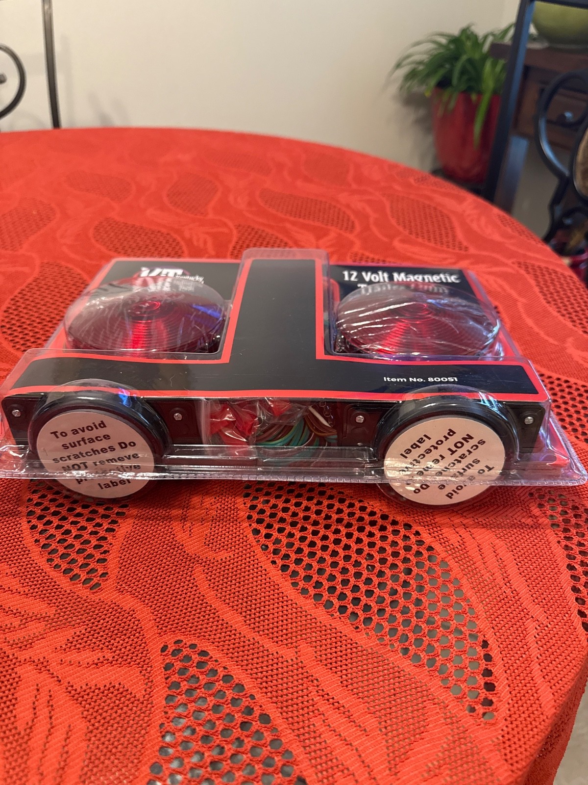 12 Volt Magnetic Trailer Light set