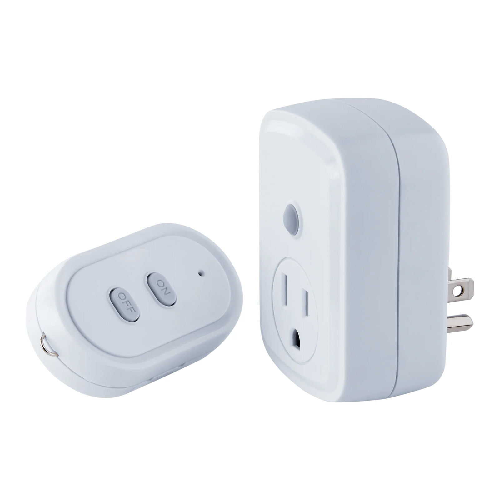 Hyper Tough Indoor 1-Outlet Wireless Remote Control, White