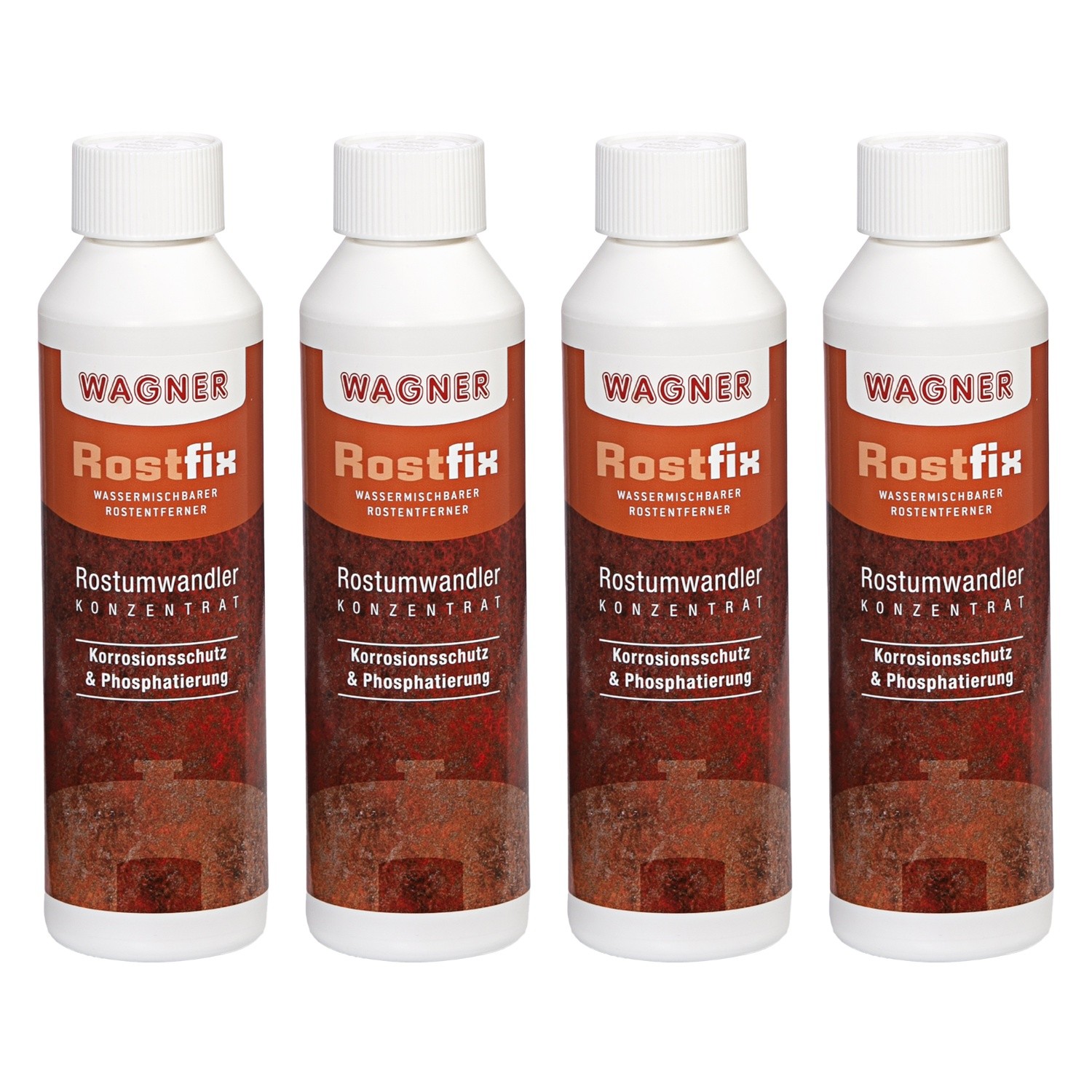 Rust Converter Rust Remover Tank Wagner 4 x 250 ml Rust Rust Remover Rust Remover