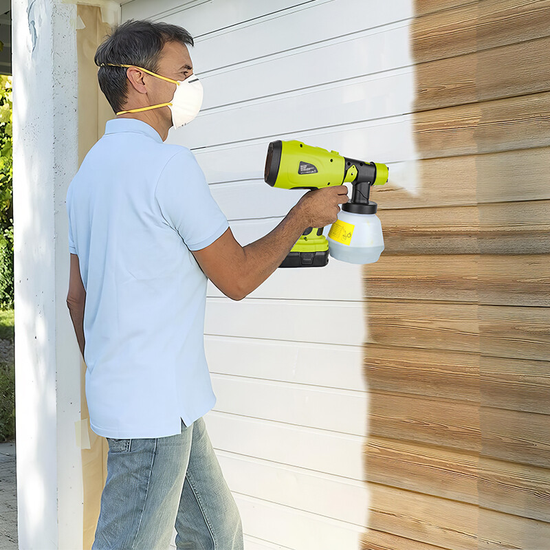 Paint Sprayer for Ryobi One+ 18V Battery w/1000ML Large Container Even Coverage