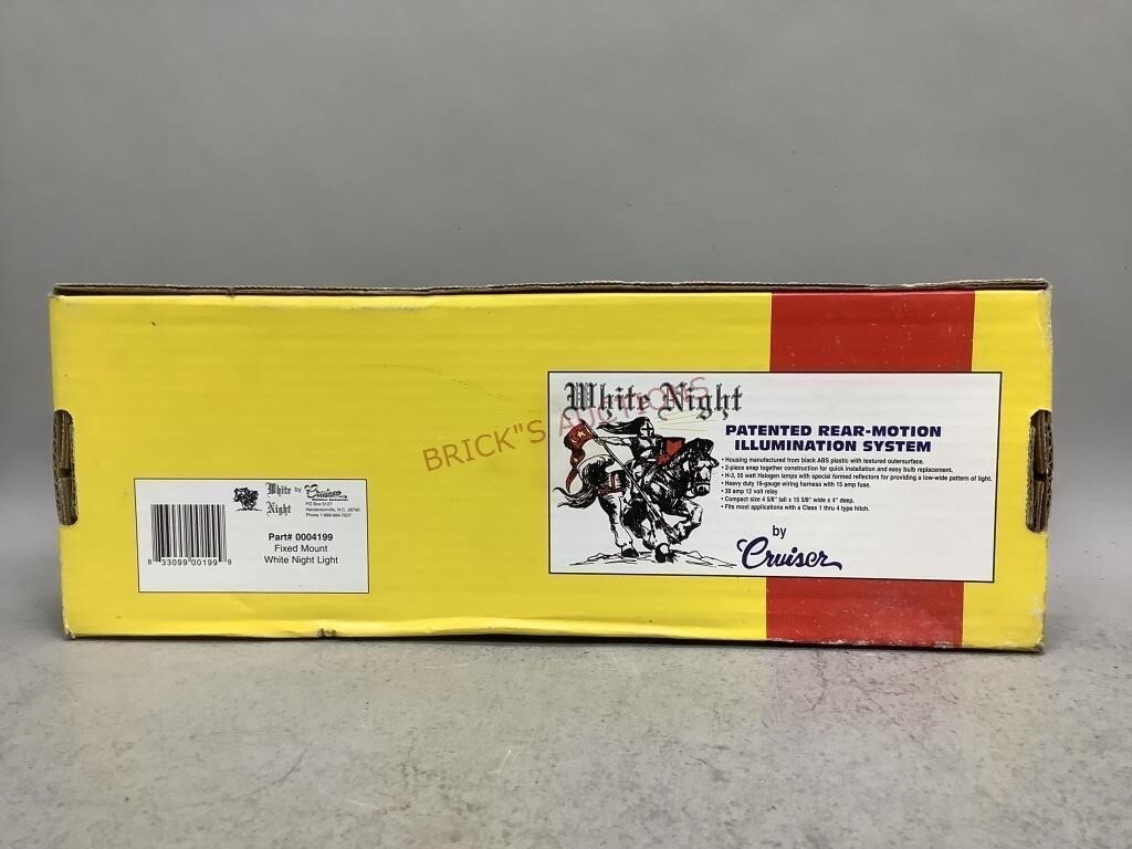 White Night by Cruiser Rear Motion Light