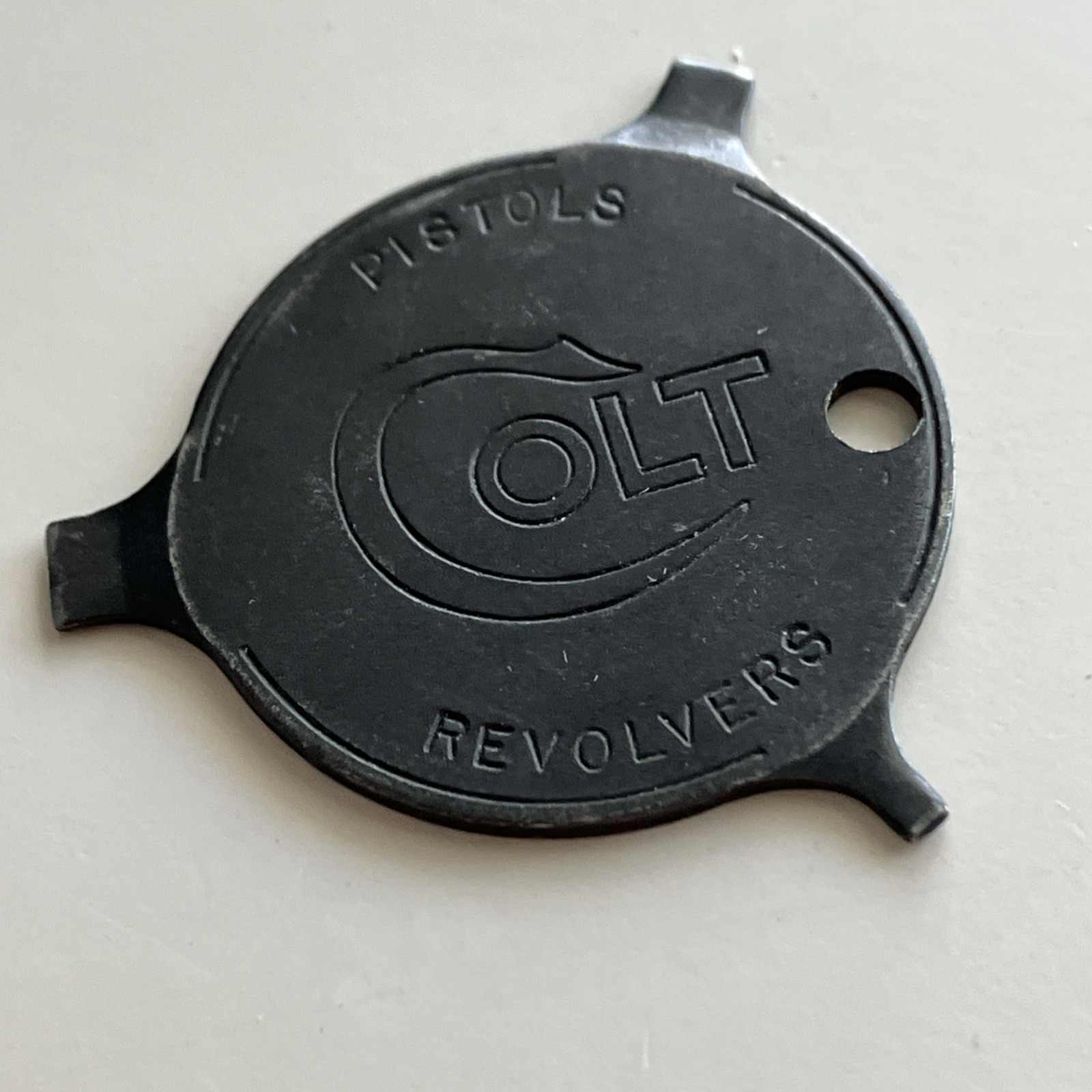 Mini Colt Pistols Revolvers Firearms Tool Screwdriver 3-Way Key Ring Fob