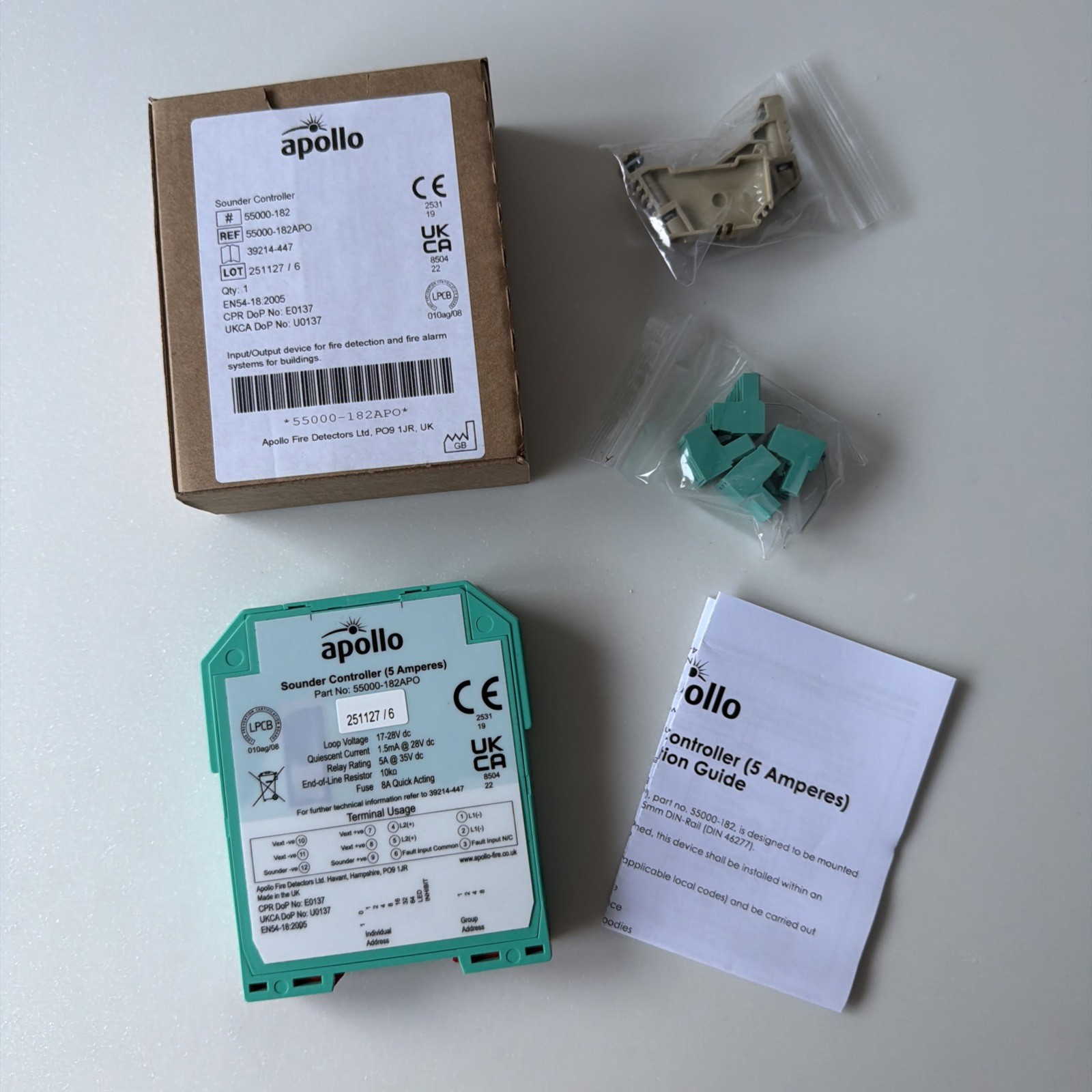 Apollo 55000-182APO XP95 DIN-Rail AV Control Module (5 Amperes) VAT Inc FastPost