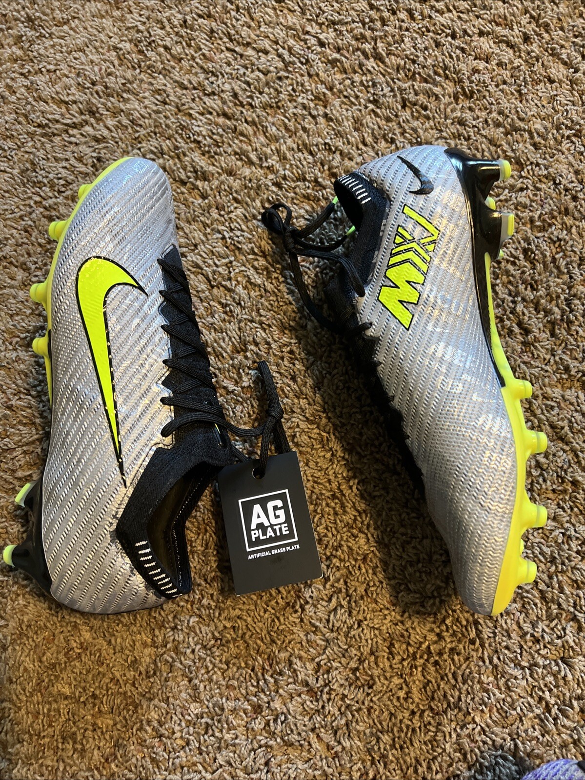 Mens Nike Zoom Vapor 15 Elite XXV AG-Pro P (FJ2969 060) No Box Size 7.5
