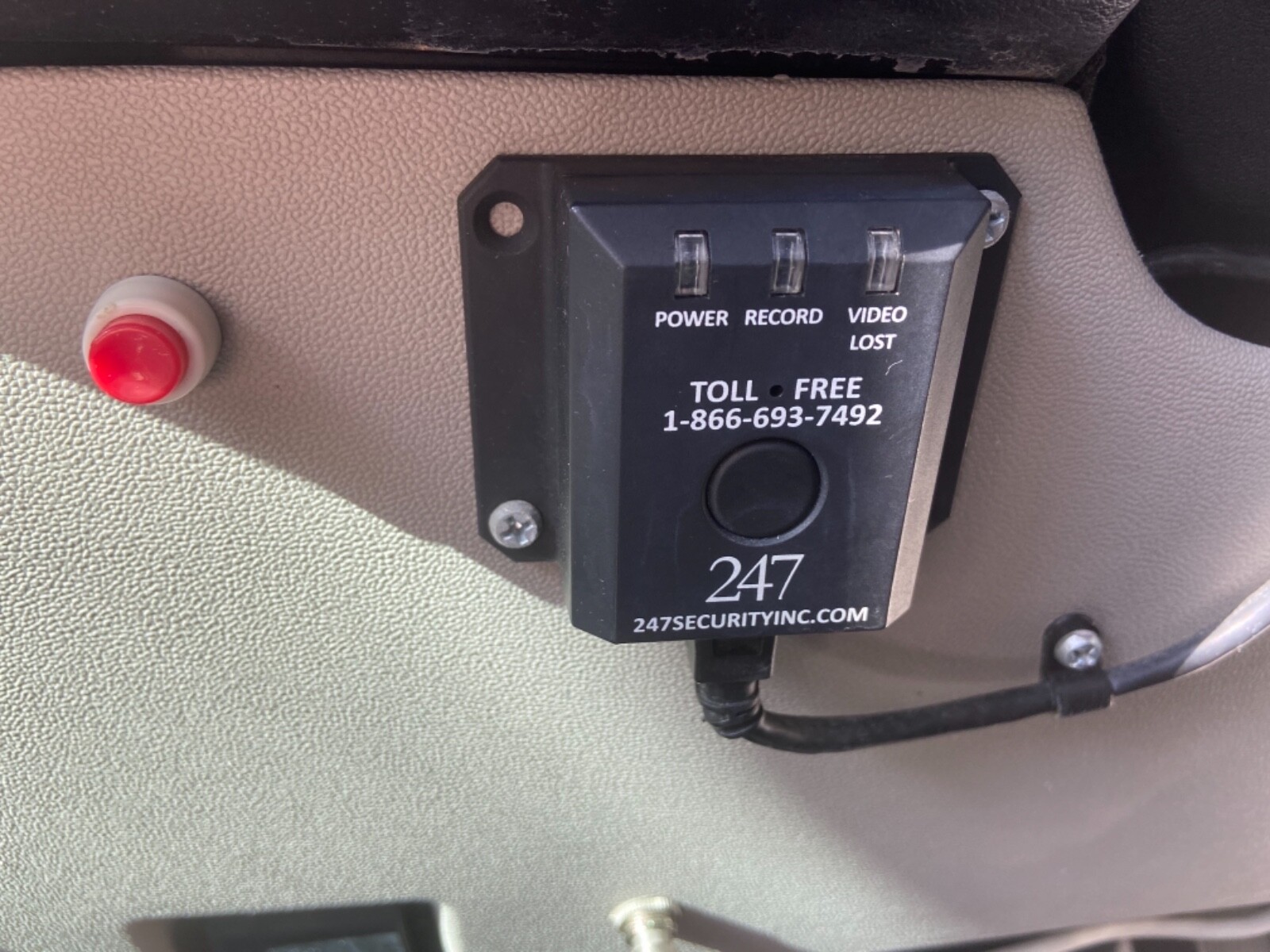 Taxi 24/7 Security Camera video system