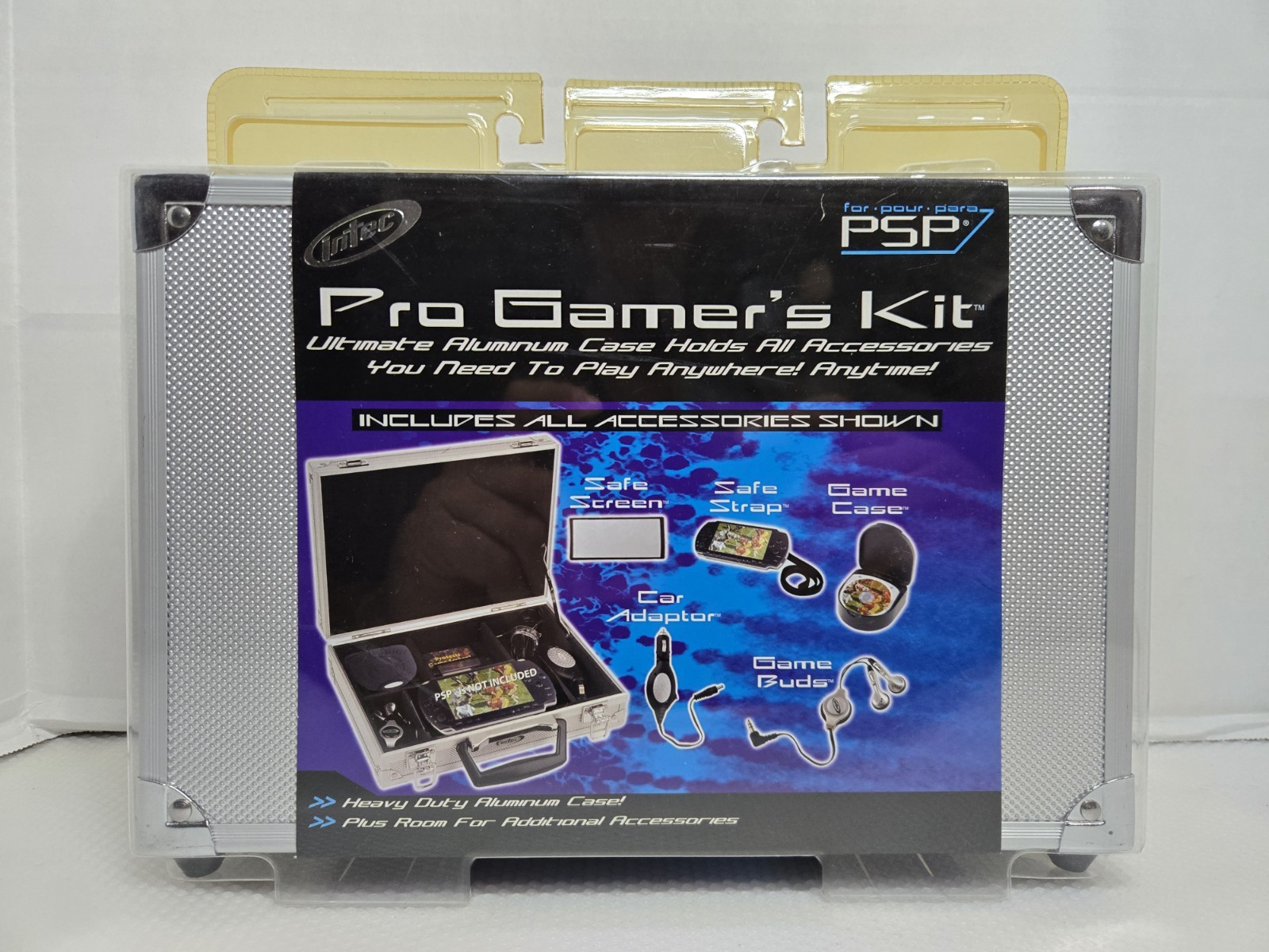 NEW Intec Pro Gamer’s kit Case for PSP Unopened G6785 Sony PlayStation Portable
