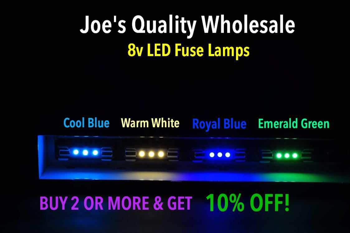 25 FUSE 8V LED LAMPS-DIAL SX Pioneer METER LIGHT Receiver BULB- COLOR CHOICE !!