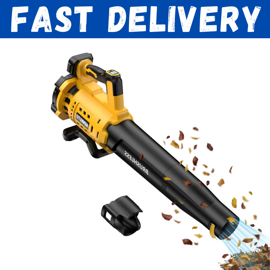 Cordless Leaf Blower for DEWALT 20V MAX Battery, 480 CFM / 130 MPH Brushless Dus
