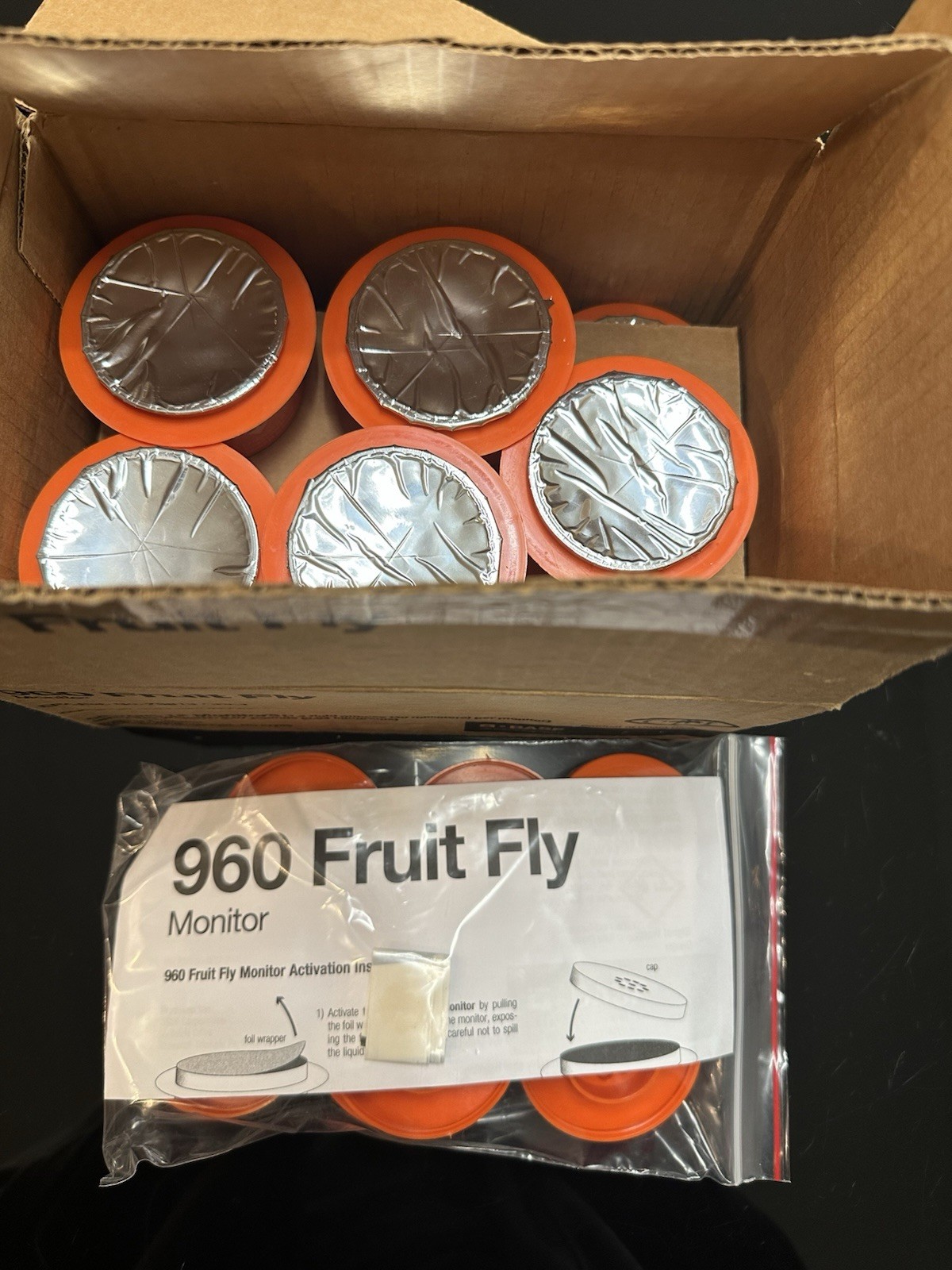 BASF 960 Fruit Fly Monitor Traps Lot of 11 Professional Insect Monitoring New
