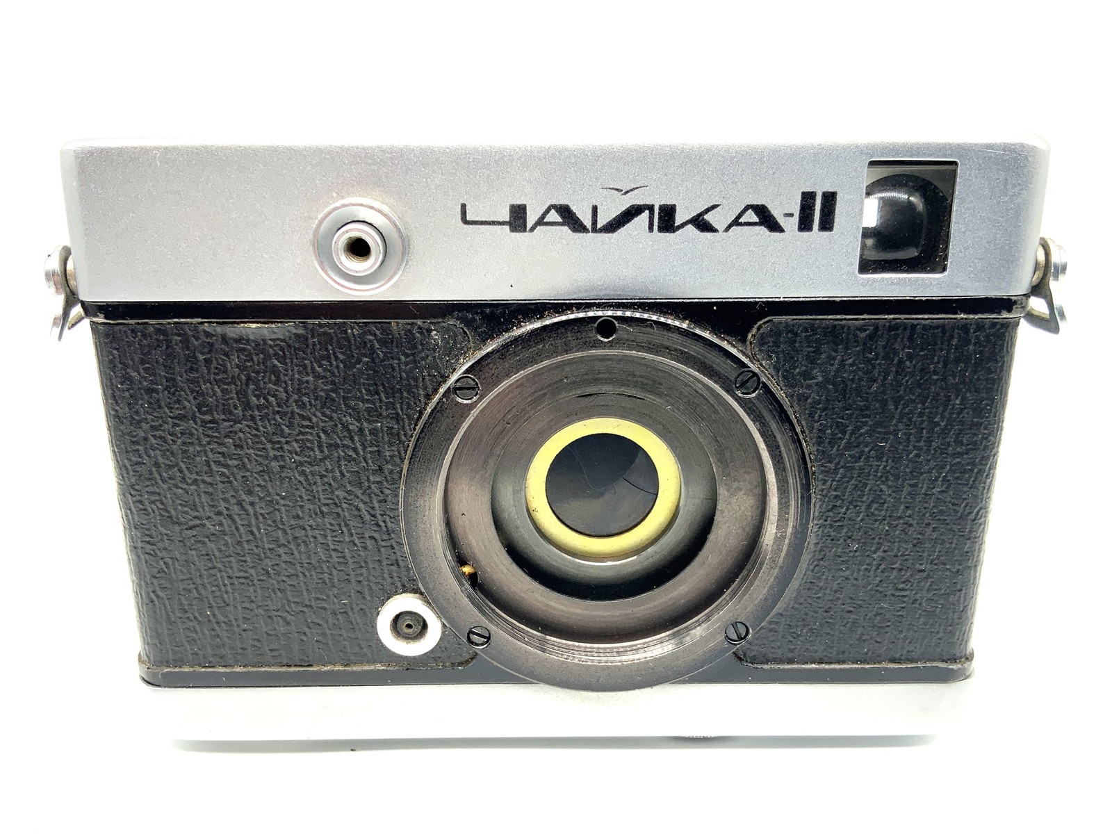 Belomo Chaika II SLR 35mm Analog Camera Body M39 (Good) Silver Half-Format