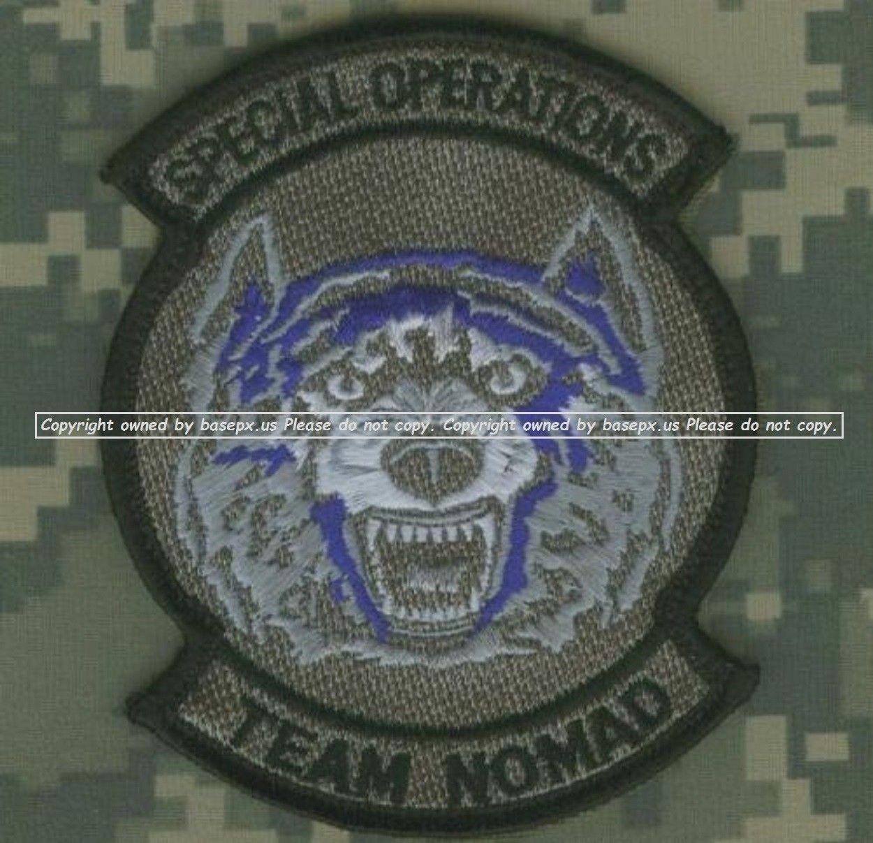 JSOC TROPHY KILLER ELITE BALLS OF STEEL TO PLAY: SP OPS ODA TEAM NOMAD BLUE WOLF
