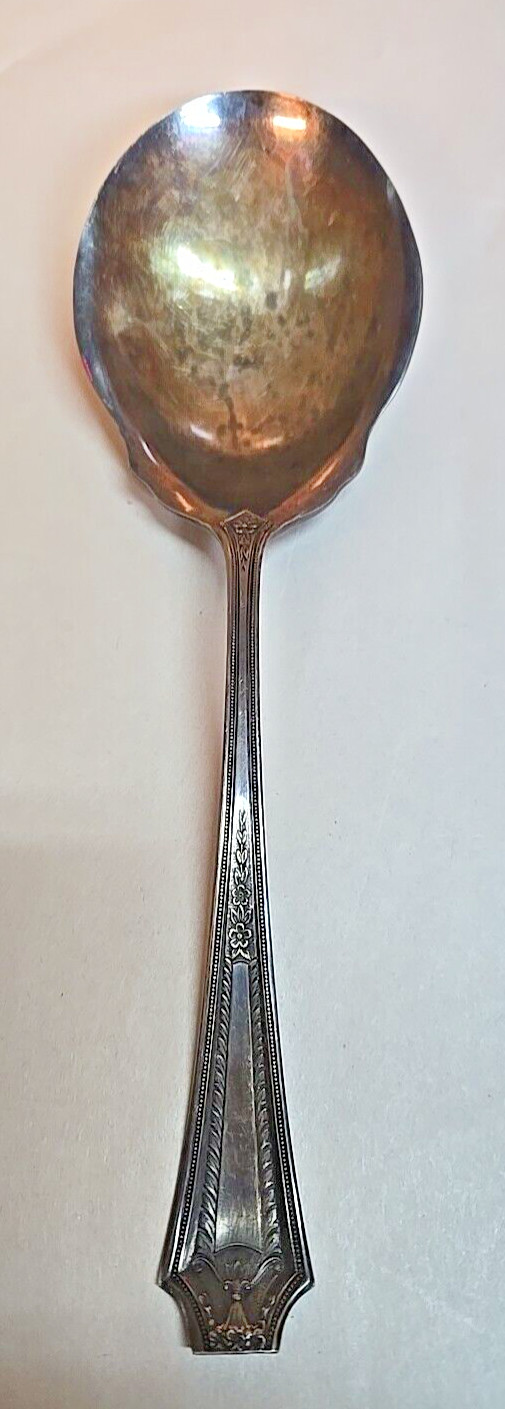"Ajax" Silverplate 9" Serving Spoon