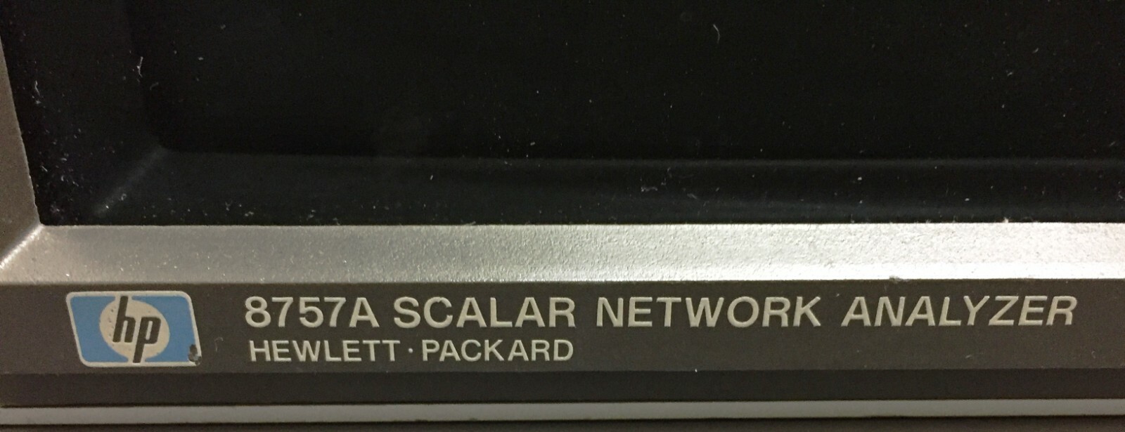 HP Agilent Keysight 8757A 2-Channel Scalar Network Analyzer