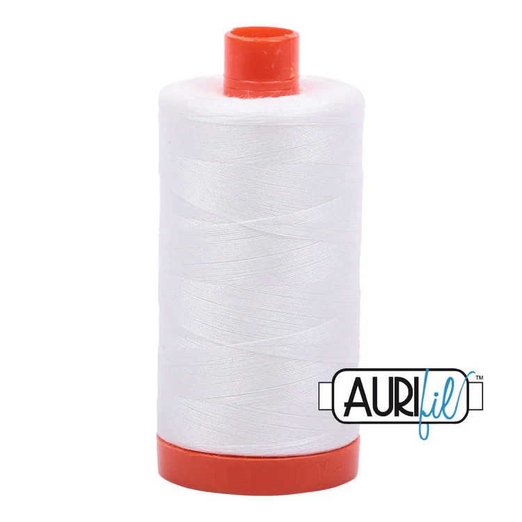 Aurifil Cotton 50wt/1422yds - Natural White