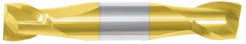 7/64 2FL DE Stub TiN Carbide End Mill, MTC-63951