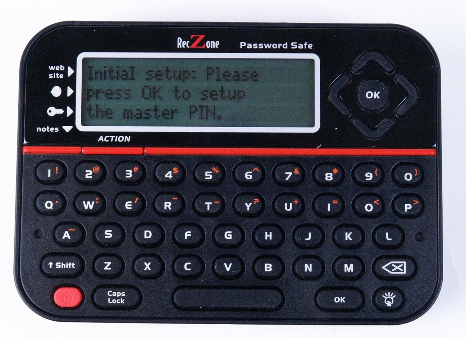Capacitive/Resistive Password Manager