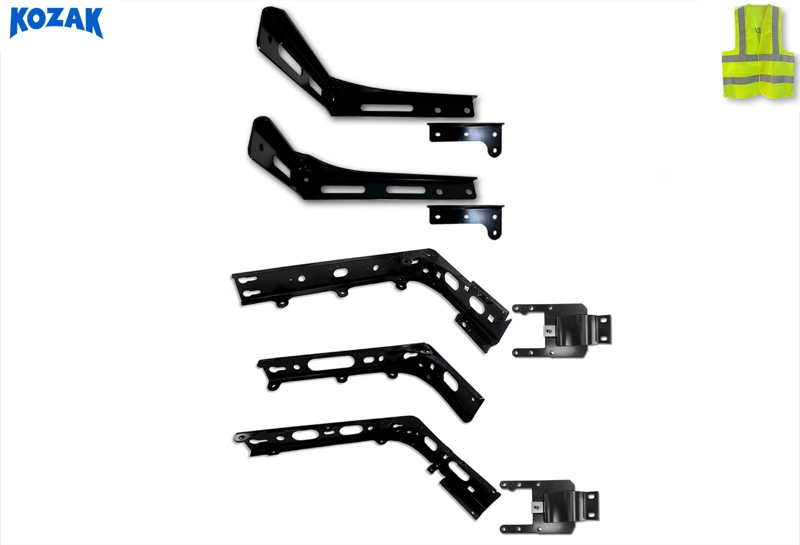 Upper & Lower Cab Fairing Bracket Full Set Right Compatible with Volvo VNL 2025+