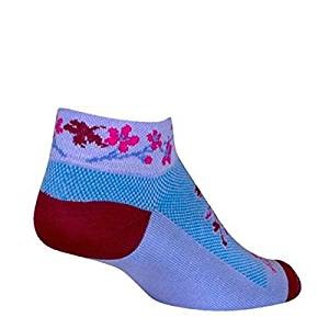 Socks - SockGuy - Classic Women 1" Blossom Ladies Cycling/Running NEW