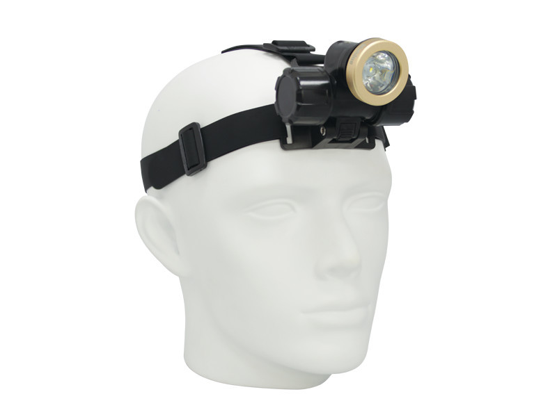 Bigblue 450 Lumens Narrow Beam LED Head Lamp Scuba Dive Light HL450N